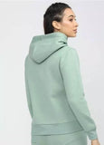 Women's Wool Hoodie Sherpa Sweatshirt
