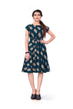 Luxurious Printed American Crepe Kurti