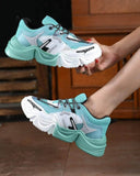 Women's Synthetic Leather Comfortable/Running Lace-Ups Sports Shoes