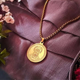 Gold Plated Hanuman Locket With Chain