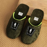 STYLE HEIGHT Men's Synthetic Green Sliders